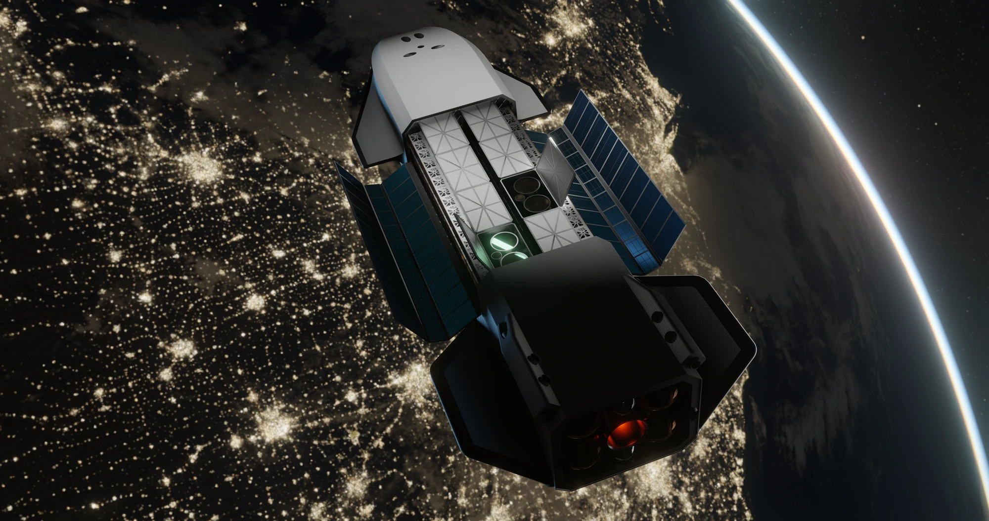 Render of the Maverick vehicle from another angle