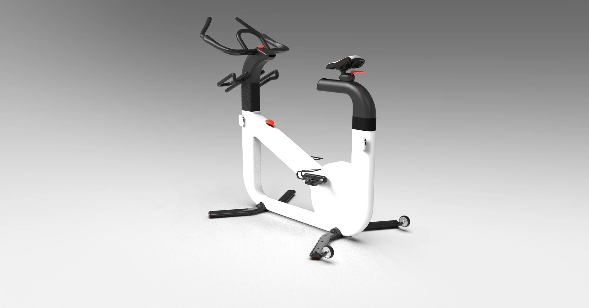 Render of the uBike from the rear quarter