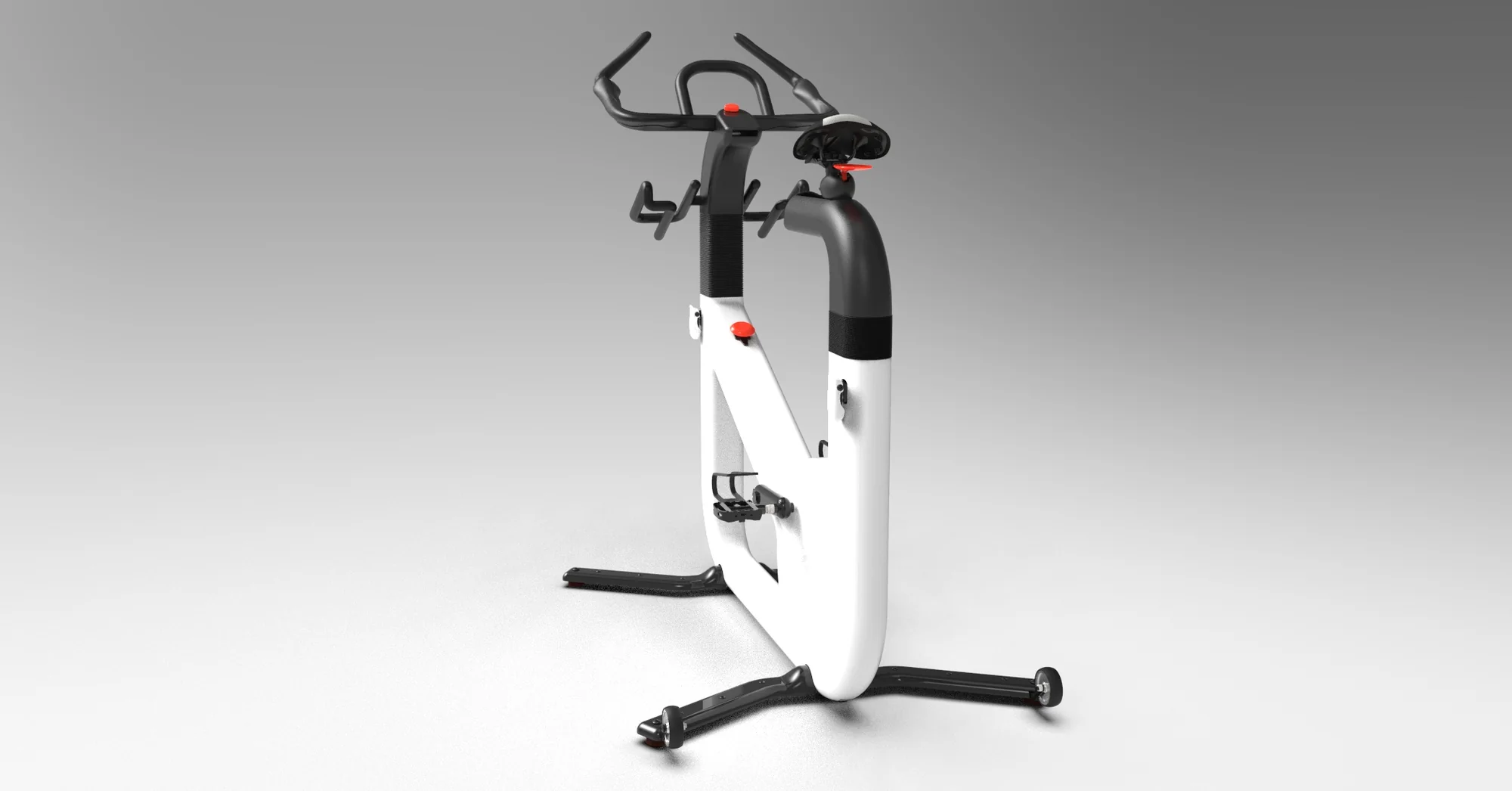 Render of the uBike head-on